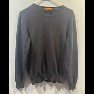 Mens Jor Fresh Gray Crewneck Sweater, Size Medium Casual or Dress Look Good.